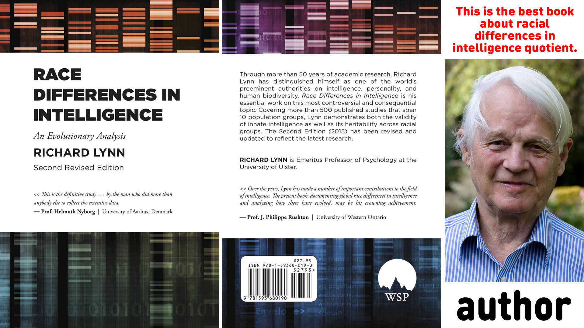 Race differences in intelligence, by Richard Lynn
